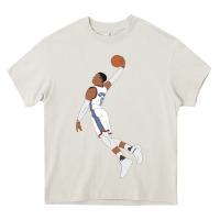 Cream russell westbrook dunk Heavy Core Tee - tuanDangUi