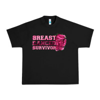 Black Breast Cancer Survivor Urban Heavy Tee - texasbilliewilder