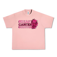 Salmon Breast Cancer Survivor Urban Heavy Tee - texasbilliewilder