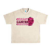 Sandshell Breast Cancer Survivor Urban Heavy Tee - texasbilliewilder