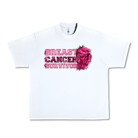 White Breast Cancer Survivor Urban Heavy Tee - texasbilliewilder