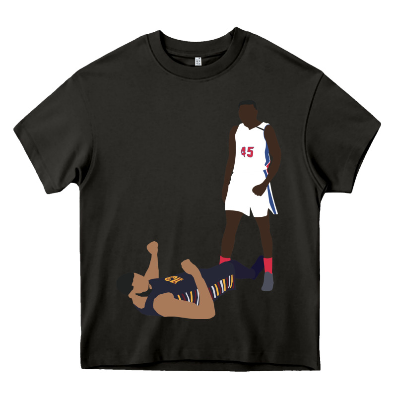 Sekou Doumbouya Over Tristan Thompson Heavy Core Tee by tuanDangUi | Teevron