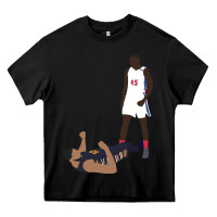Black sekou doumbouya over tristan thompson Heavy Core Tee - tuanDangUi