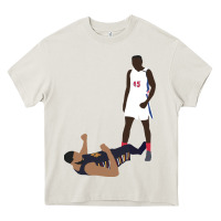 Cream sekou doumbouya over tristan thompson Heavy Core Tee - tuanDangUi