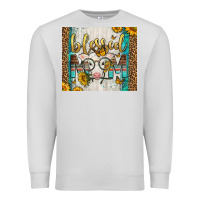 Dove Grey Western Blessed Mom Baby Calf Premium Sweatshirt - LillyAllenDesigns