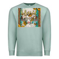 Seafoam Western Blessed Mom Baby Calf Premium Sweatshirt - LillyAllenDesigns