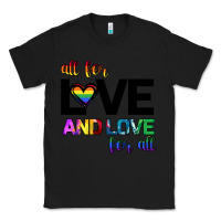 Black All For Love And Love For All Classic Tee - Bettercallsaul