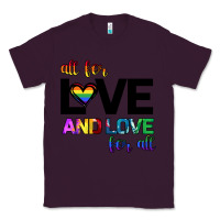 Plum All For Love And Love For All Classic Tee - Bettercallsaul