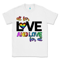 White All For Love And Love For All Classic Tee - Bettercallsaul