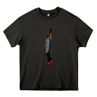 Asphalt kyrie irving pointing up Heavy Core Tee - tuanDangUi
