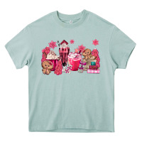 Arona pink gingerbread coffee Heavy Core Tee - MaliasSmallBusiness
