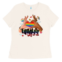 Bone equality hurts no one lgbtq hands Ladies Tee - LillyAllenDesigns