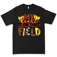 Black softball my heart is on that field Premium Tee - RanaPortraitStore