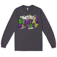 Smoke dental hygienest mardi gras Long Sleeve Tee - CowGirlArtShop