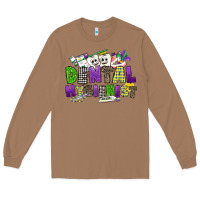 Toasted Coconut dental hygienest mardi gras Long Sleeve Tee - CowGirlArtShop