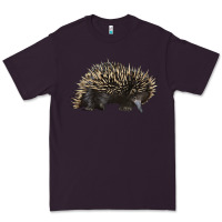 Plum short beaked echidna Premium Tee - LillyAllenDesigns