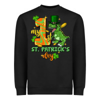 Black my first st. patricks day Heavyweight Sweatshirt - FaDigitalArtStudio