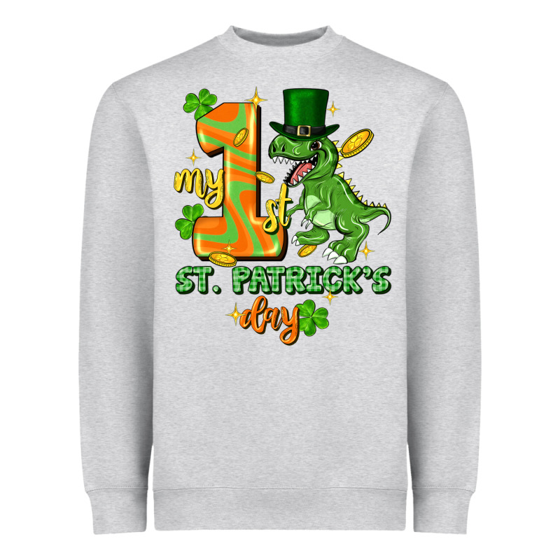 My First St. Patricks Day Heavyweight Sweatshirt by FaDigitalArtStudio | Teevron