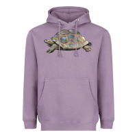 Lavender Tortoise Illustrations Heavyweight Hoodie - LillyAllenDesigns