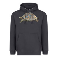Smoke Tortoise Illustrations Heavyweight Hoodie - LillyAllenDesigns