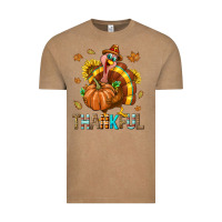 Vintage Coffee Thankful Turkey Vintage Tee - texasbilliewilder