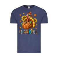 Vintage Denim Thankful Turkey Vintage Tee - texasbilliewilder