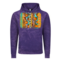 Cloud Purple Fall Pumpkin brushstrokes Vintage Hoodie - NancyCooperArtShop