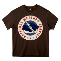 Chocolate Brown national weather service nws Heavy Core Tee - tuanDangUi