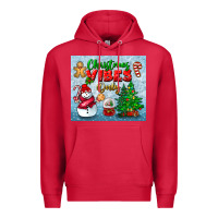 Cardinal christmas vibes only tumbler Premium Hoodie - BundleAndBundleShop