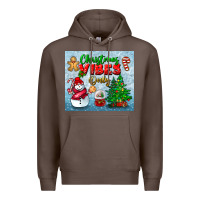 Coffee christmas vibes only tumbler Premium Hoodie - BundleAndBundleShop