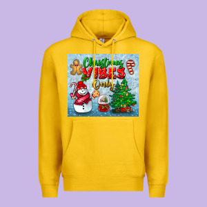 Christmas Vibes Only Tumbler Premium Hoodie Designed By Bundleandbundleshop