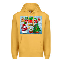 Mustard christmas vibes only tumbler Premium Hoodie - BundleAndBundleShop
