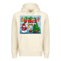 Sandshell christmas vibes only tumbler Premium Hoodie - BundleAndBundleShop