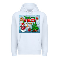 White christmas vibes only tumbler Premium Hoodie - BundleAndBundleShop