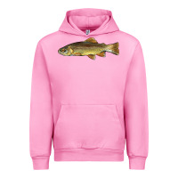 Fuchsia Pink arizona apache trout fish Urban Hoodie - BarkalooDesign