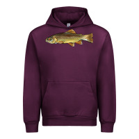 Mauve Wine arizona apache trout fish Urban Hoodie - BarkalooDesign