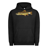 Pigment Black arizona apache trout fish Urban Hoodie - BarkalooDesign