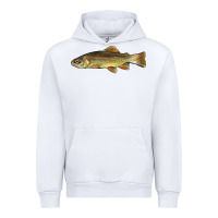 White arizona apache trout fish Urban Hoodie - BarkalooDesign
