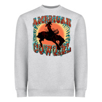 American Cowgirl 4th Of July Heavyweight Sweatshirt | Teevron