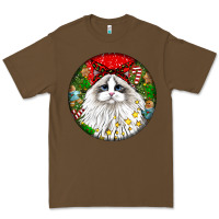 Cacao christmas ragdoll  cat Premium Tee - LillyAllenDesigns