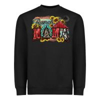 Black Ranch mama Motthaer's Day Heavyweight Sweatshirt - FaDigitalArtStudio