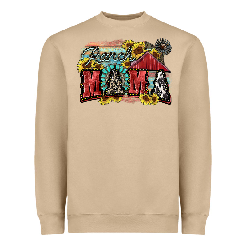 Ranch Mama Motthaer's Day Heavyweight Sweatshirt by FaDigitalArtStudio | Teevron