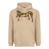 Mushroom Gecko Lizard Illustrations Heavyweight Hoodie - LillyAllenDesigns