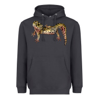 Smoke Gecko Lizard Illustrations Heavyweight Hoodie - LillyAllenDesigns