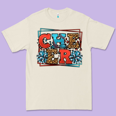 Cheer Baseball Stitchs Premium Tee Designed By Lillyallendesigns