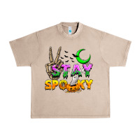 French Oak Stay spooky Urban Heavy Tee - NancyCooperArtShop