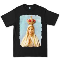 Black our lady of fatima Premium Tee - tuanDangUi