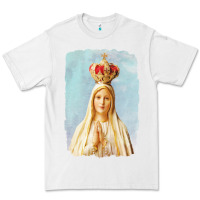 White our lady of fatima Premium Tee - tuanDangUi