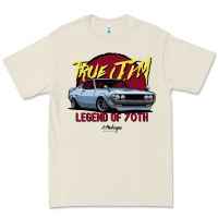 Bone true jdm. celica 70 77 (blue gray) Premium Tee - tuanDangUi