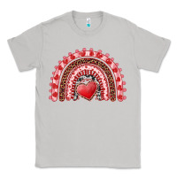 Moon Dust valentines day rainbow with heart Classic Tee - RanaPortraitStore